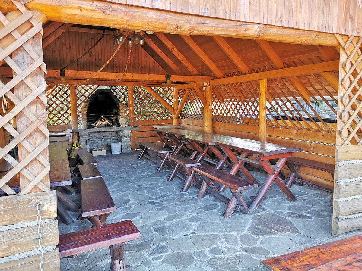 Wiata grillowa w Ośrodku Beskid